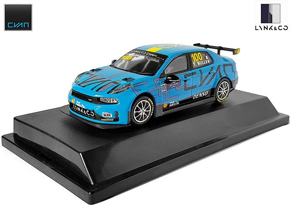 Miniatura Lynk & Co 03 TCR Cyan Racing #100 2020 1/43