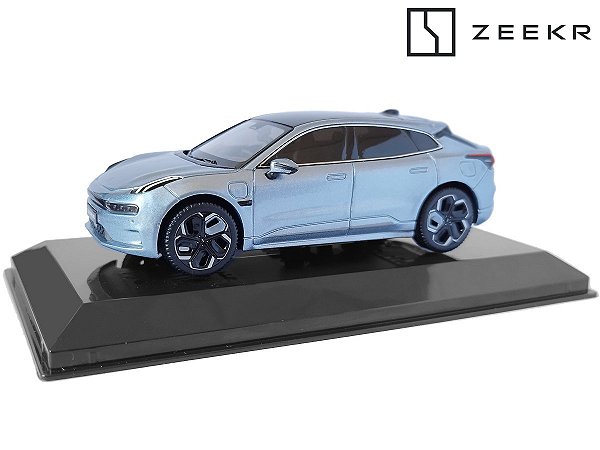 Miniatura ZEEKR 001 2023 Azul Burago 1/43