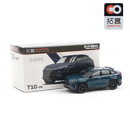 Miniatura GWM Haval H6 GT/S G3 2023 Azul Escuro 1/64 7CM