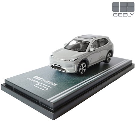 Miniatura Geely E5 / EX5 Cinza 2025 1/64 7 CM