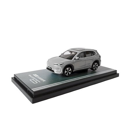 Miniatura Geely Galaxy E5 Cinza 2025 1/64 7 CM