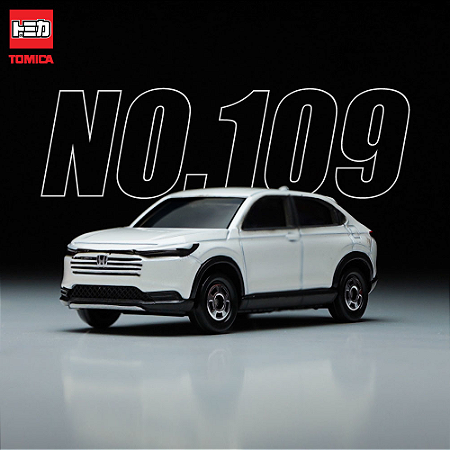 Miniatura Honda HR-V 2024 Branco Tomica - Takara Tomy 1/62 - 7 CM -
