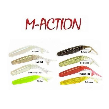 Isca soft M3X M-Action - 10,5cm / 3und
