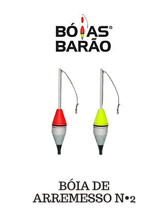 Bóia Barão - Arremesso - N°2  40grs.