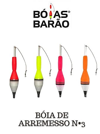Bóia Barão - Arremesso - N°3  45grs.