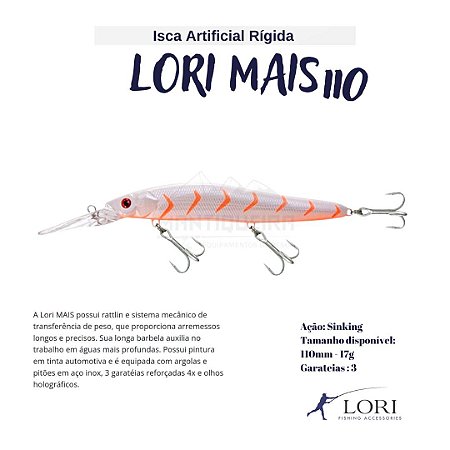Isca Artificial - Lori Mais 110
