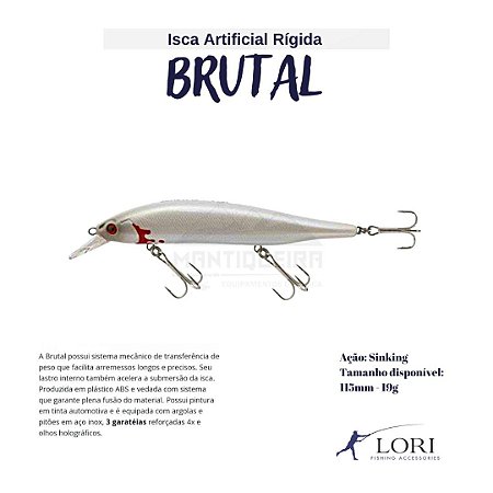 Isca Artificial - Lori Brutal 115