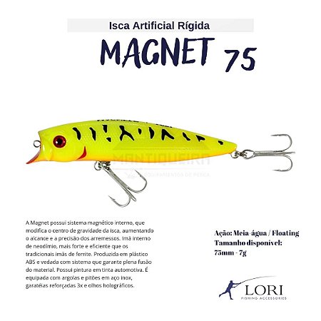 Isca Artificial - Lori Magnet 75