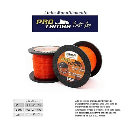 Linha Pró Tamba Soft Orange 600 mt