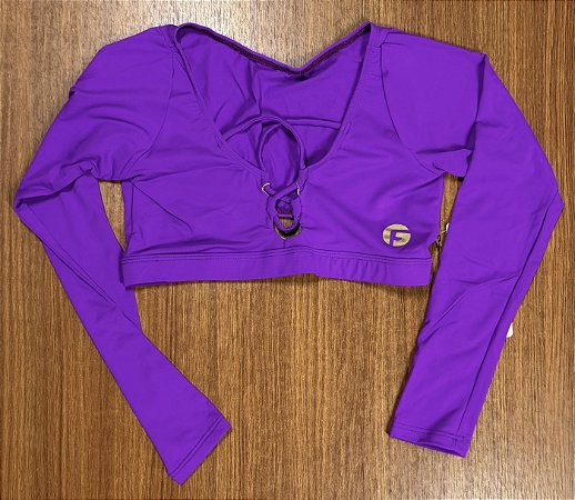 Cropped - manga longa