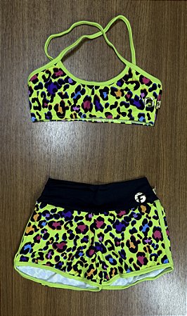 Conjunto - Short Empina Estampa Digital
