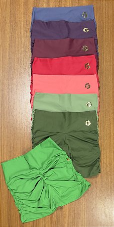 Short - franzido na lateral