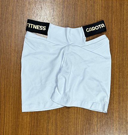 Short Empina com Elástico Lateral Logomarca