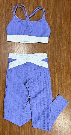 Conjunto Texturizado Elástico Logomarca