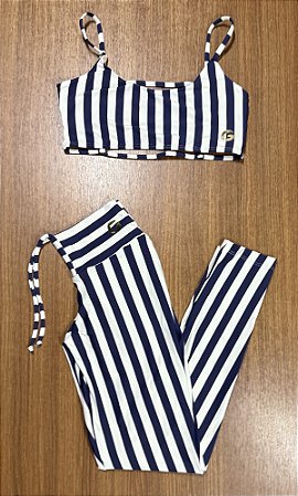 Conjunto - legging cordão + top