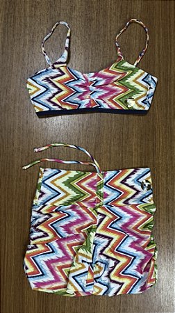 Conjunto estampado - Short + top