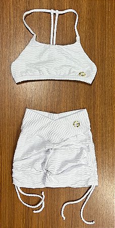 Conjunto Short Empina Texturizado