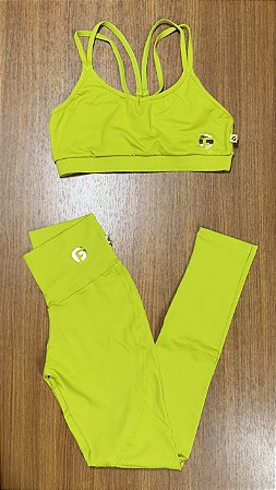 Conjunto - Legging cós alto + top