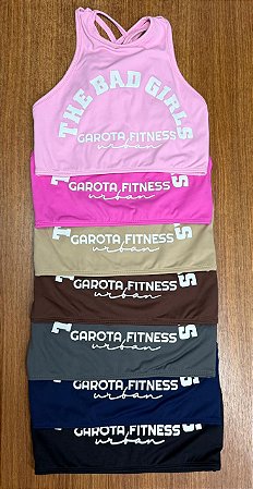 Top - BAD GIRLS branco