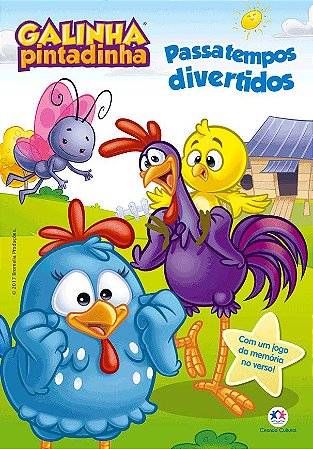 Ativ. Médio - Galinha Pintadinha - Passatempos Divertidos