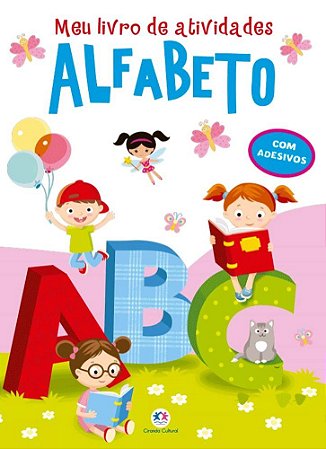 Livro c/ Adesivos - Meu Livro de Atividades - Alfabeto
