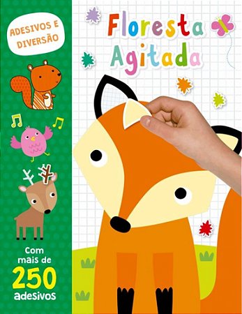 Adesivos e Diversão - Floresta Agitada