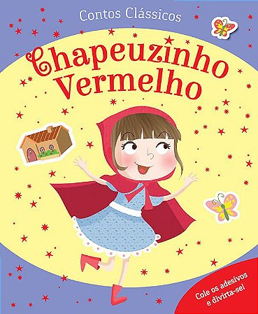 Adesivos - Contos Clássicos - Chapeuzinho Vermelho