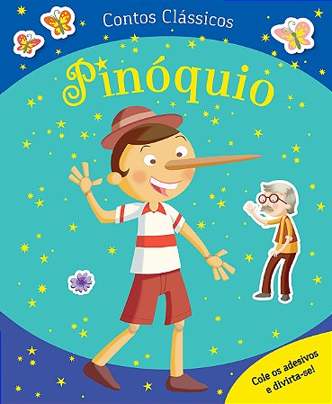Adesivos - Contos Clássicos - Pinóquio