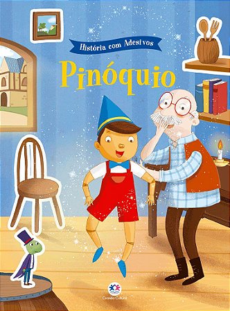 História com Adesivos - Pinóquio