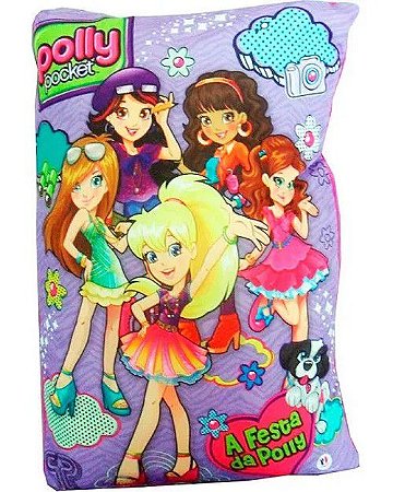 Livro Travesseiro - Polly Pocket - A Festa da Polly