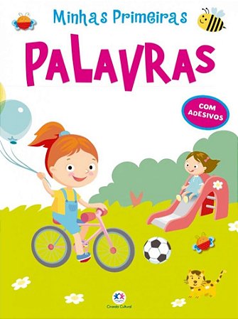 Livro c/ Adesivos - Minhas Primeiras Palavras