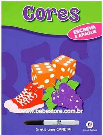 Escreva e Apague - Cores