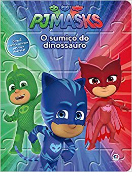 Quebra-Cabeça - PJ Masks - O Sumiço do Dinossauro