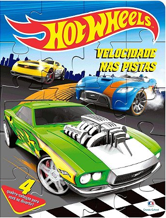 Quebra-Cabeça - Hot Wheels - Velocidade nas Pistas