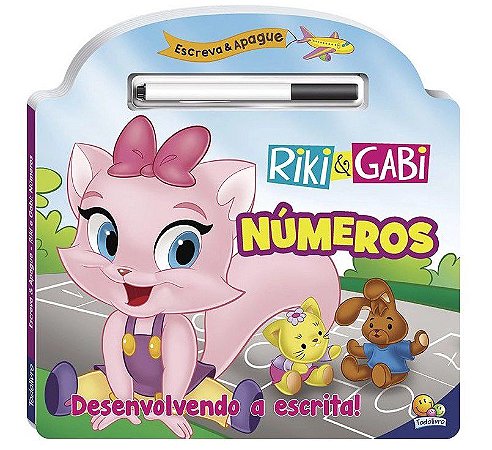 Escreva e Apague - Riki & Gabi - Números