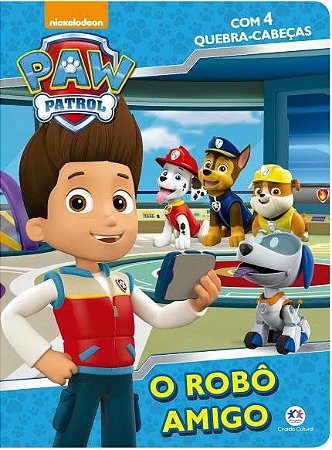 Quebra-Cabeça de 6 Peças - Paw Patrol - O Robô Amigo