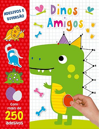 Adesivos e Diversão - Dinos Amigos