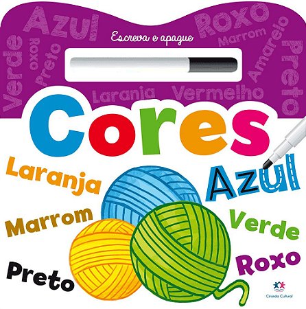 Escreva e Apague Cartonado - Cores