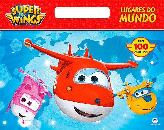Megabloco - Super Wings - Lugares do Mundo