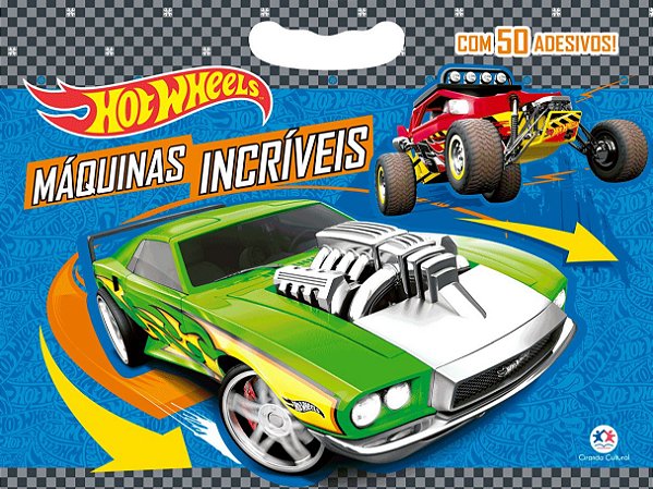 Minibloco - Hotwheels - Máquinas Incríveis