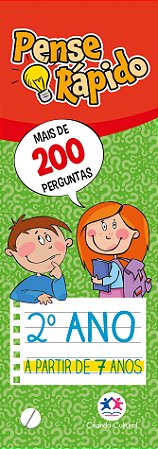 Pense Rápido - 2º Ano a Partir de 7 Anos