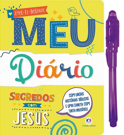 Meu Diário - Segredos com Jesus