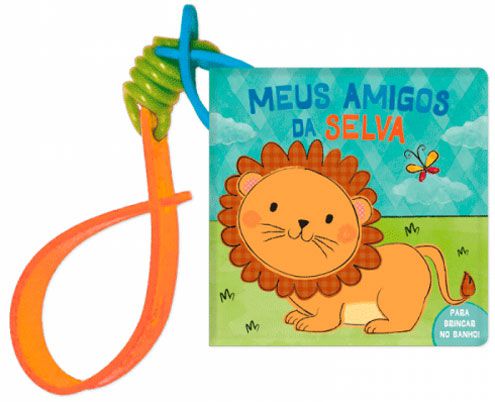 Livro de Banho com Alcinha - Meus Amigos da Selva