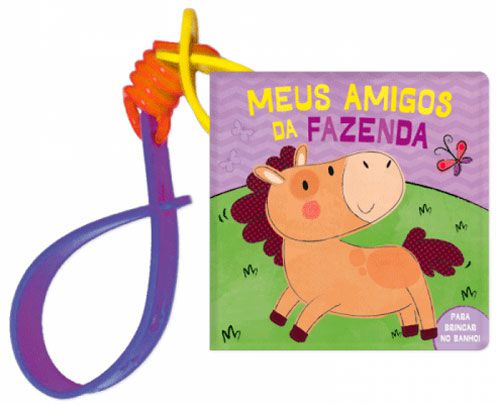Livro de Banho com Alcinha - Meus Amigos da Fazenda
