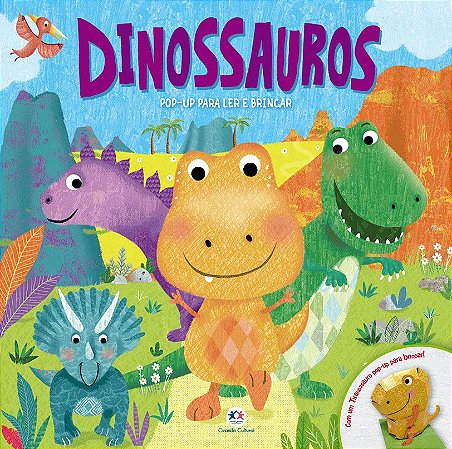 Pop-Up para Ler e Brincar - Dinossauros