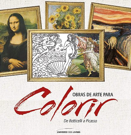 Obras de Arte para Colorir