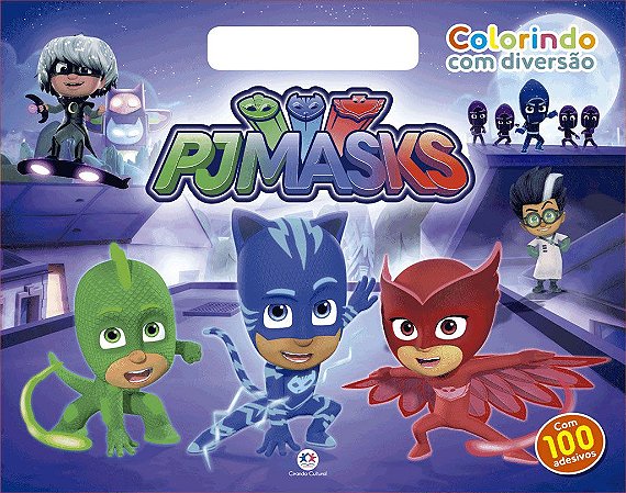 Megabloco - PJ Masks - Colorindo com Diversão