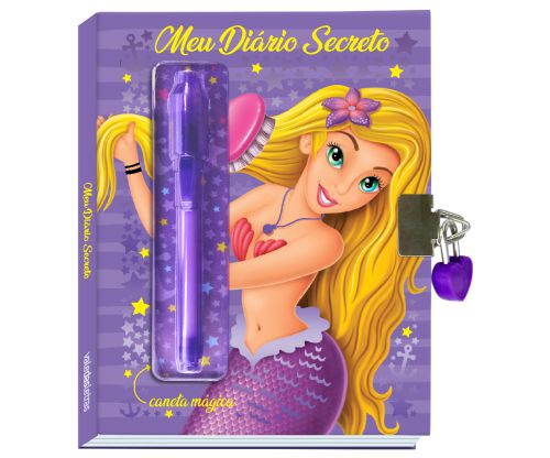 Meu Diário Secreto com Caneta Mágica - Roxo