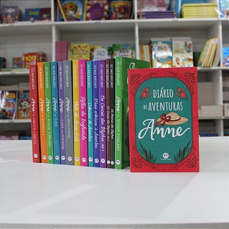 Anne - Kit 13 Livros + Diário de Aventuras