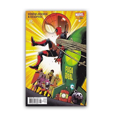 Homem-Aranha e Deadpool - Ed. 08 - Fuga Ideal